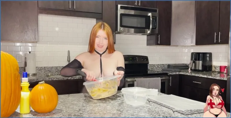 GingerCris hornea galletas de caca y se unta entera - scat video